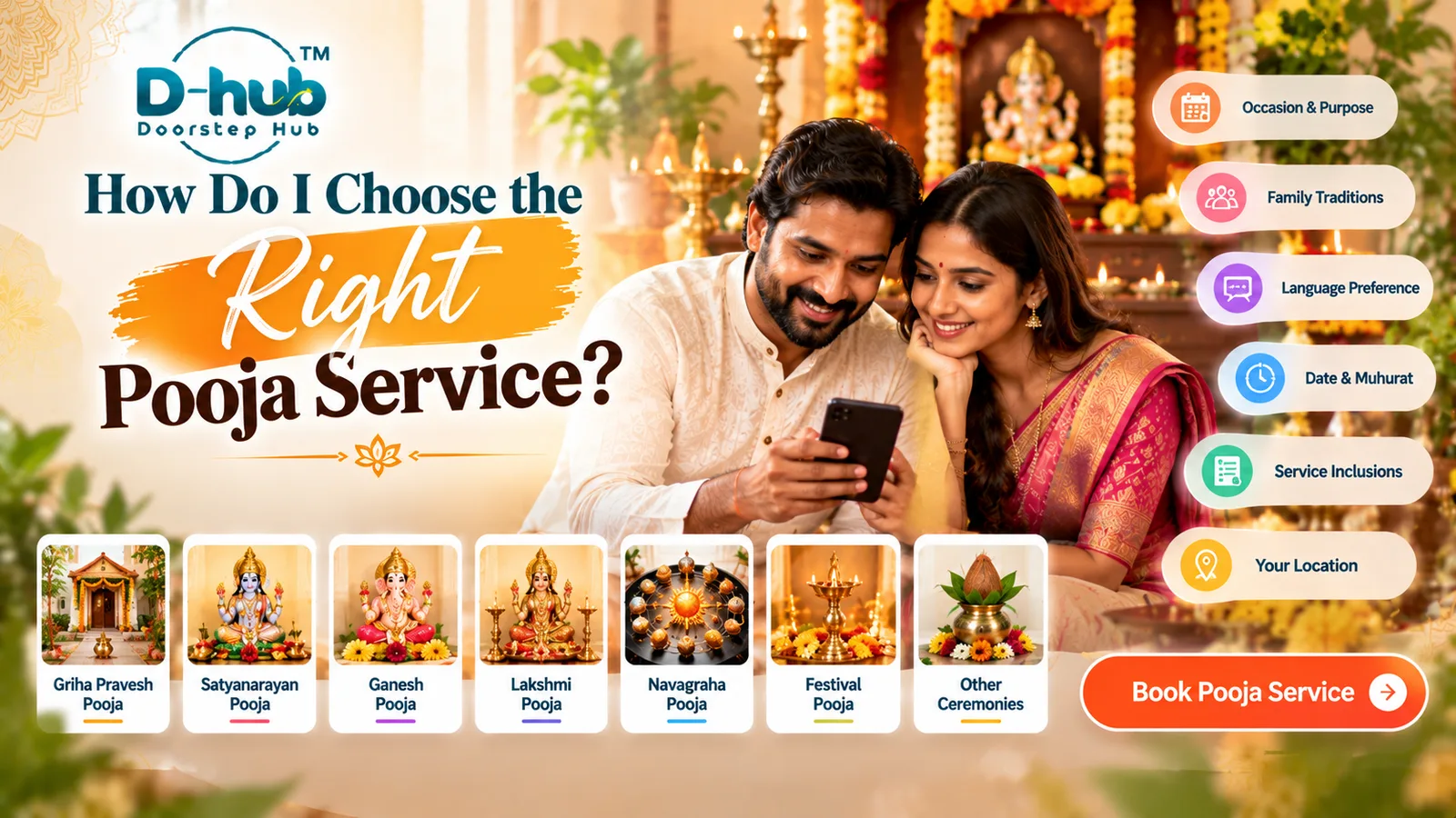 How Do I Choose the Right Pooja Service?