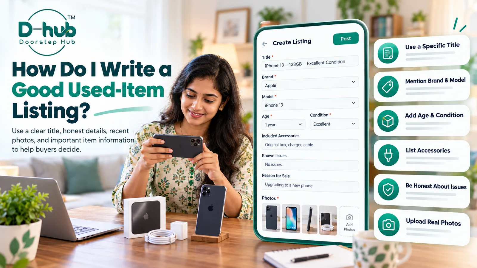 How Do I Write a Good Used-Item Listing?