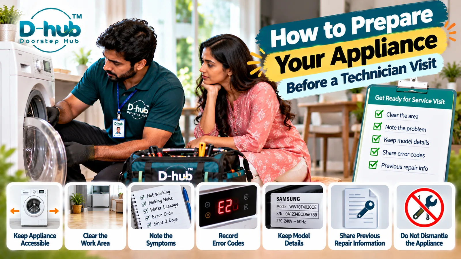 How to Prepare Your Appliance Before a Technician Visit