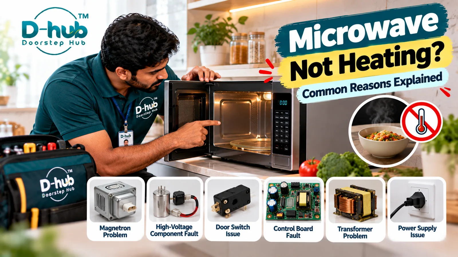 Microwave Not Heating? Common Reasons Explaine