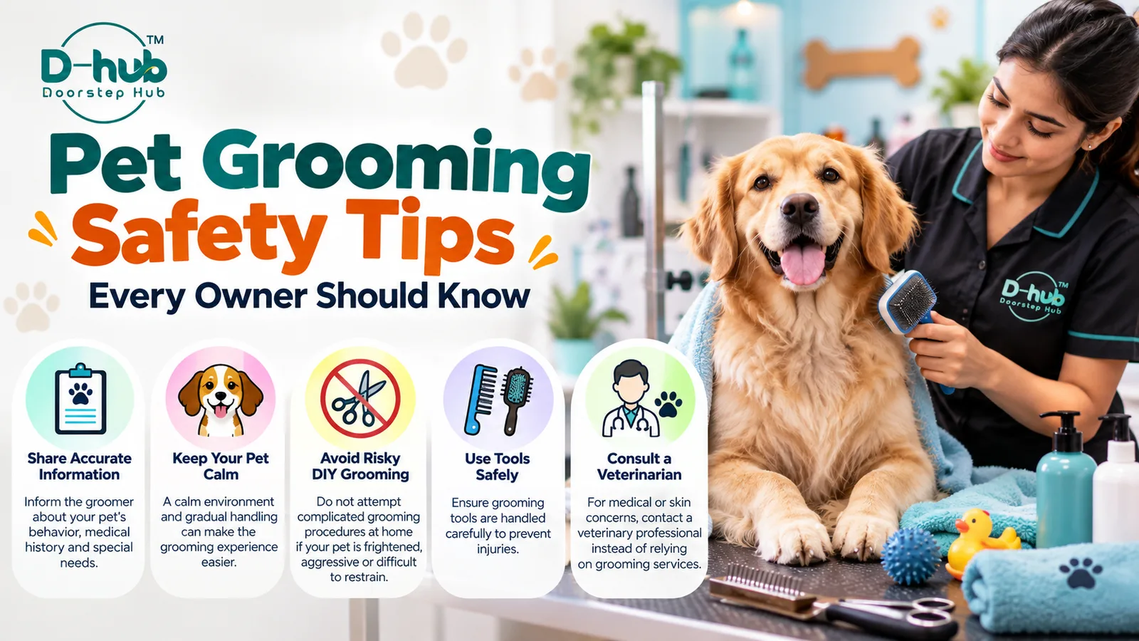 Pet Grooming Safety Tips Every Owner Should Know