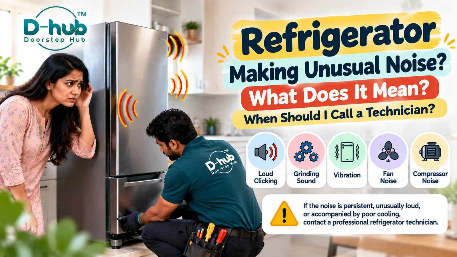 Refrigerator Making Unusual Noise: What Does It Mean?