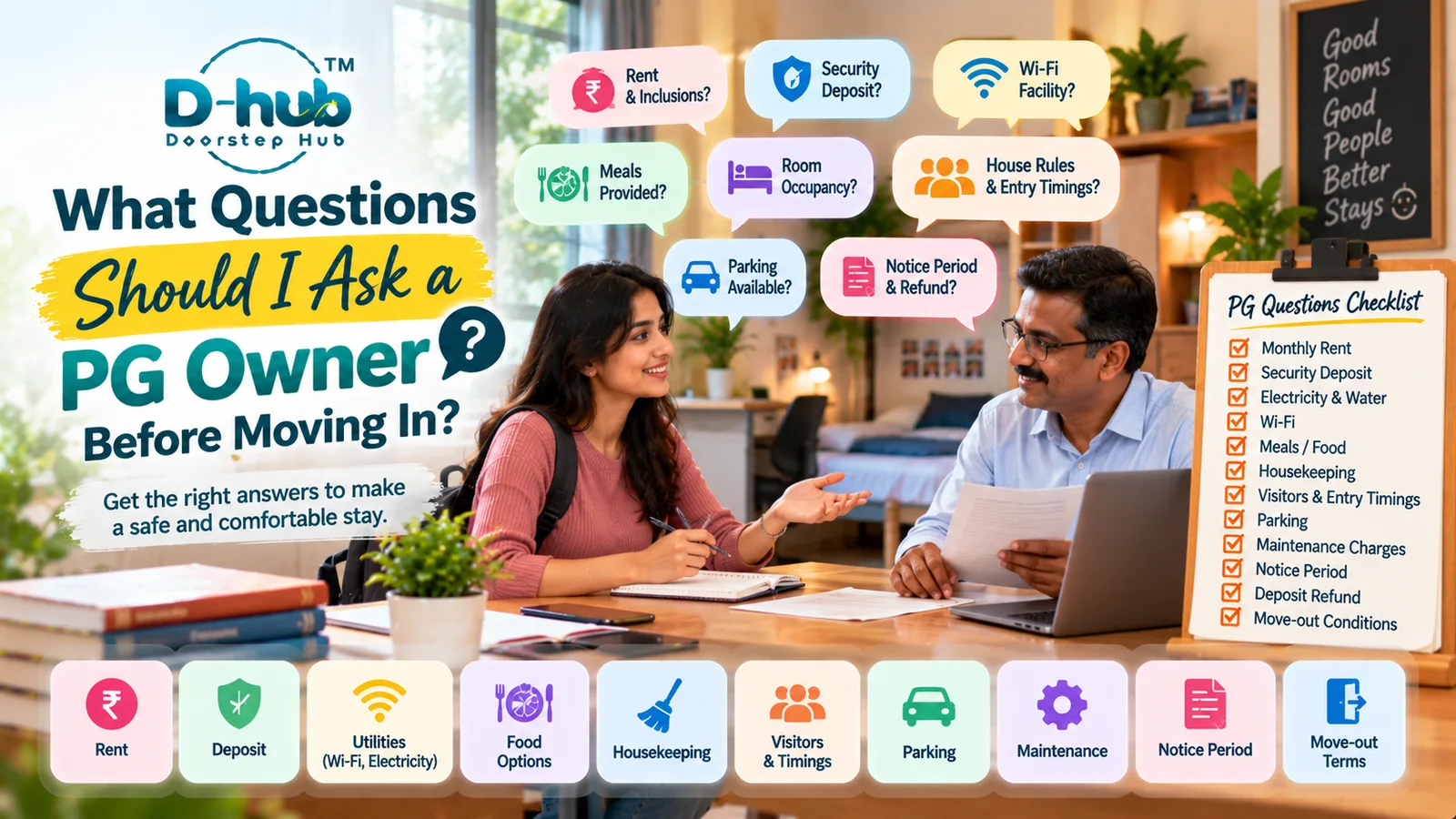 What Questions Should I Ask a PG Owner Before Moving In?