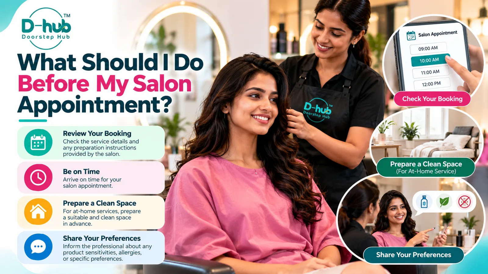 What Should I Do Before My Salon Appointment?