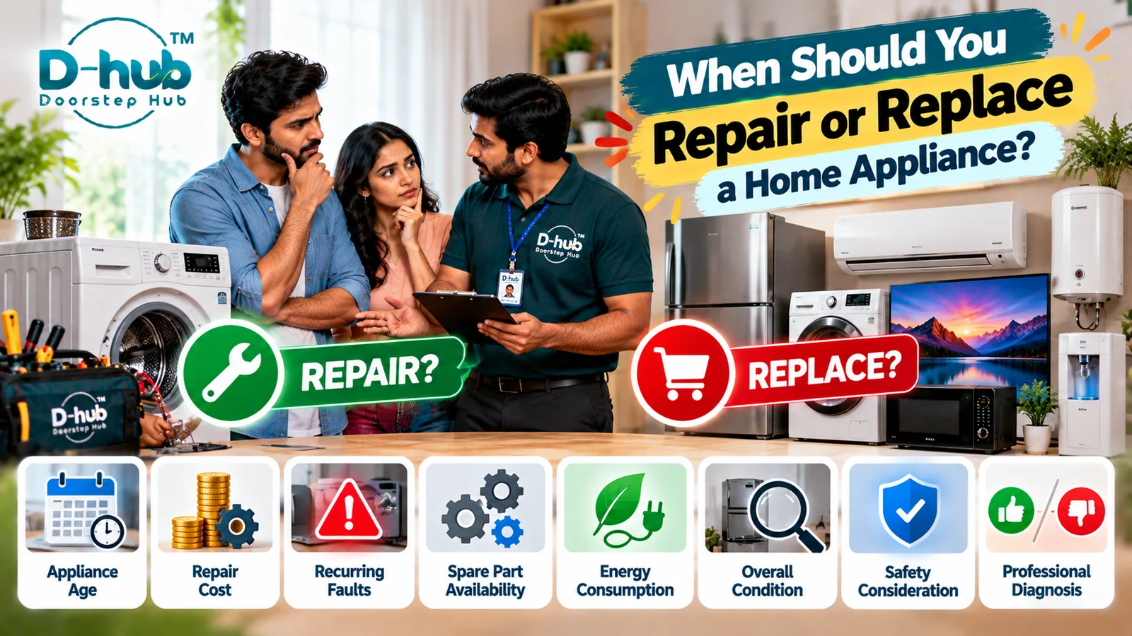 When Should You Repair or Replace a Home Appliance?